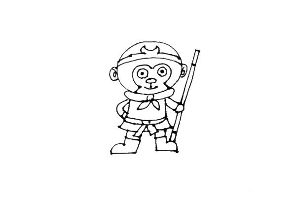 学画齐天大圣孙悟空-8