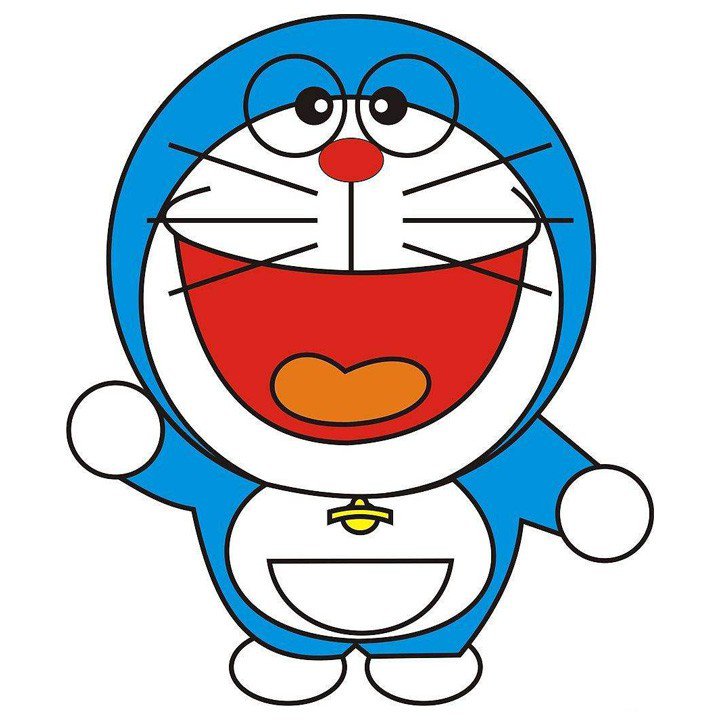7张超萌的哆啦A梦简笔画图片-1