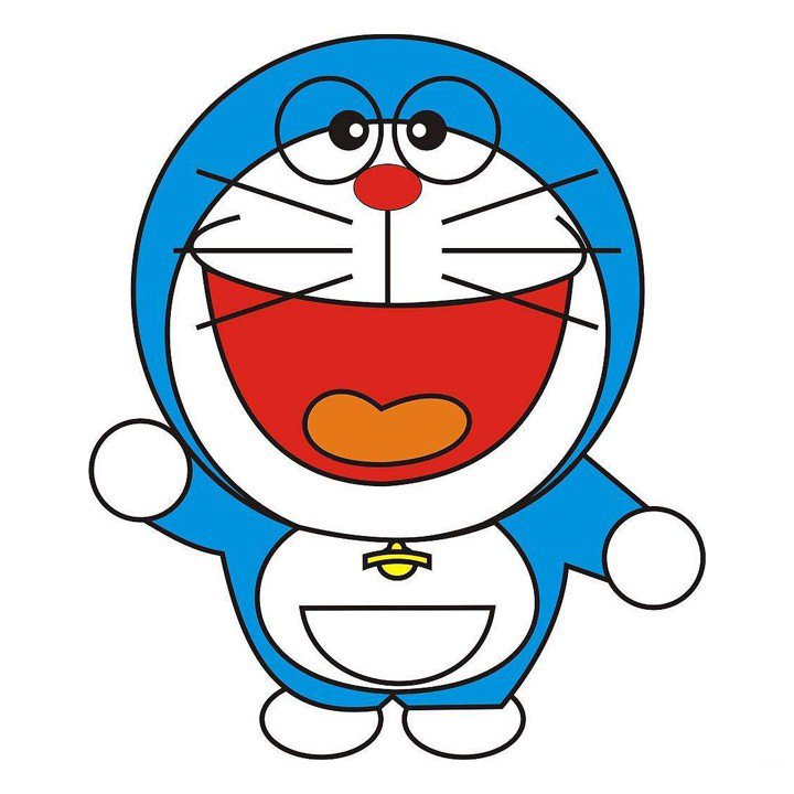 7张超萌的哆啦A梦简笔画图片-4