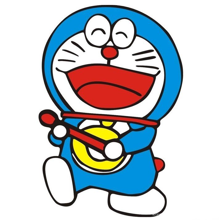 7张超萌的哆啦A梦简笔画图片-7