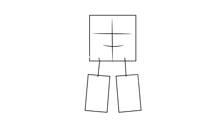 警车珀利变形罗伊简笔画-1