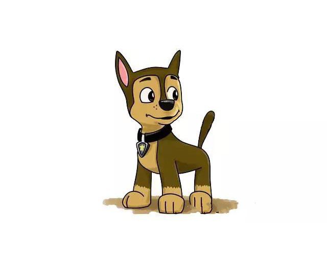 汪汪队阿奇的画法【详细步骤】-10