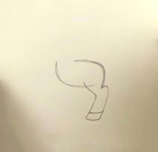 小马宝莉云宝的画法步骤-1