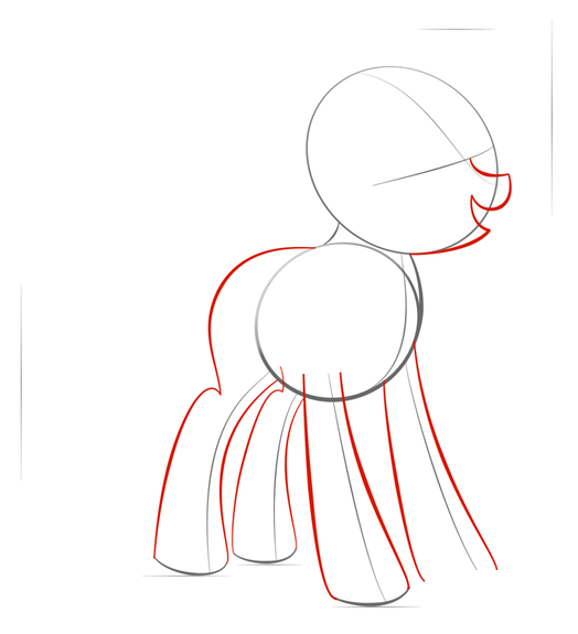 如何画小马宝莉里的暮光闪闪/紫悦-5