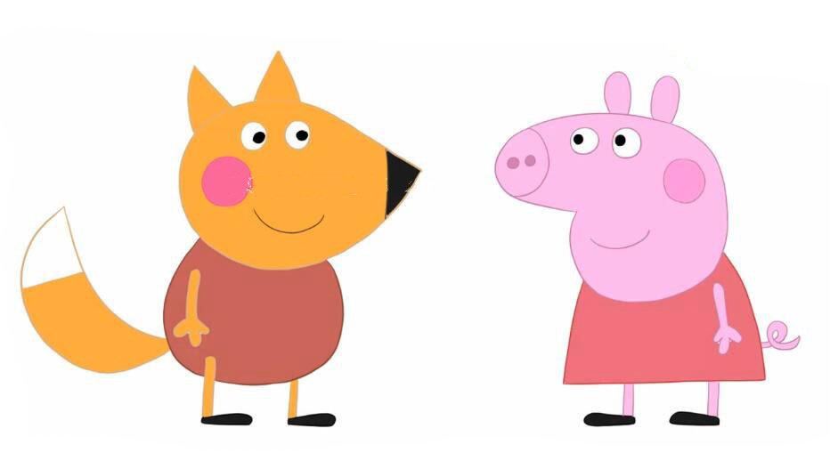 小猪佩奇和弗雷迪-1