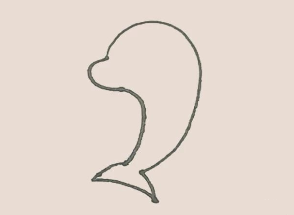 简笔画之海豚-3