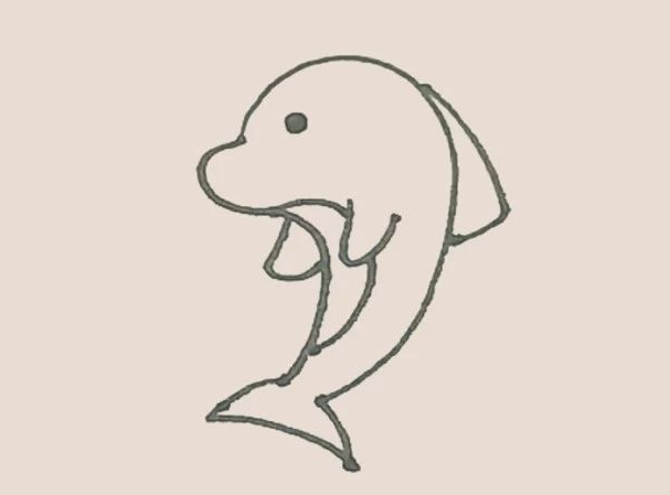 简笔画之海豚-5
