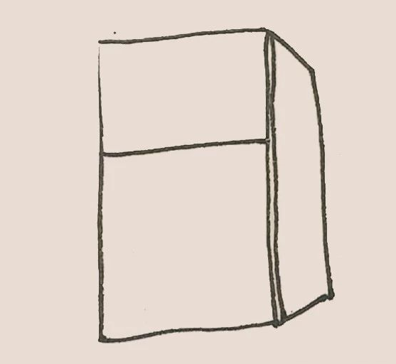 冰箱简笔画-4