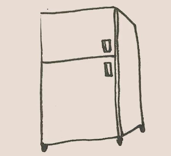 冰箱简笔画-5