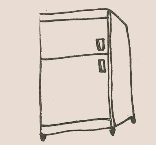 冰箱简笔画-6