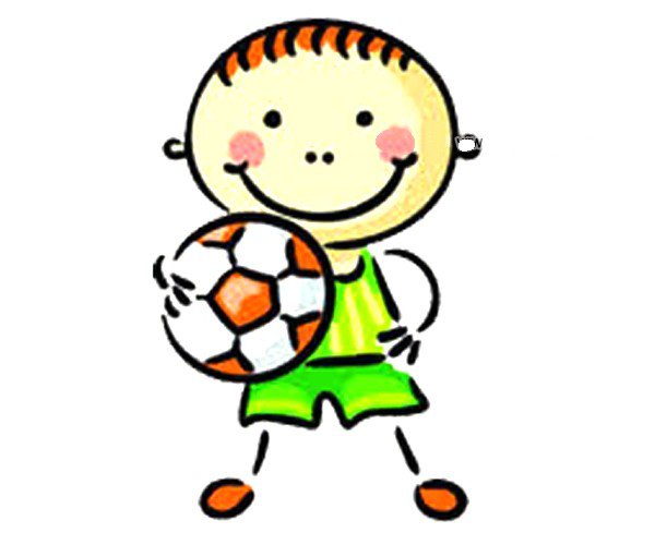 足球和小男孩-1