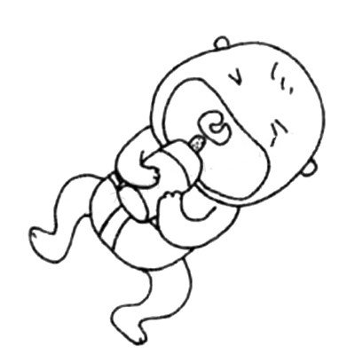 哇哇大哭的宝宝-4