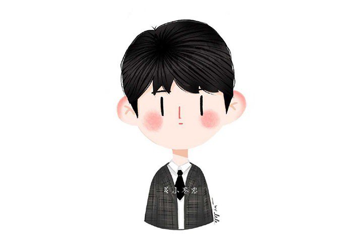 小清新头像插画-6