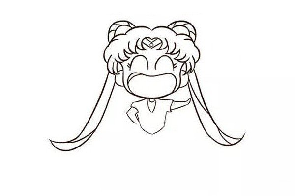 学画美少女战士月野兔-6