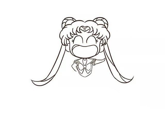 学画美少女战士月野兔-7