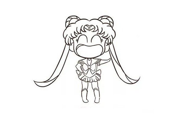 学画美少女战士月野兔-9