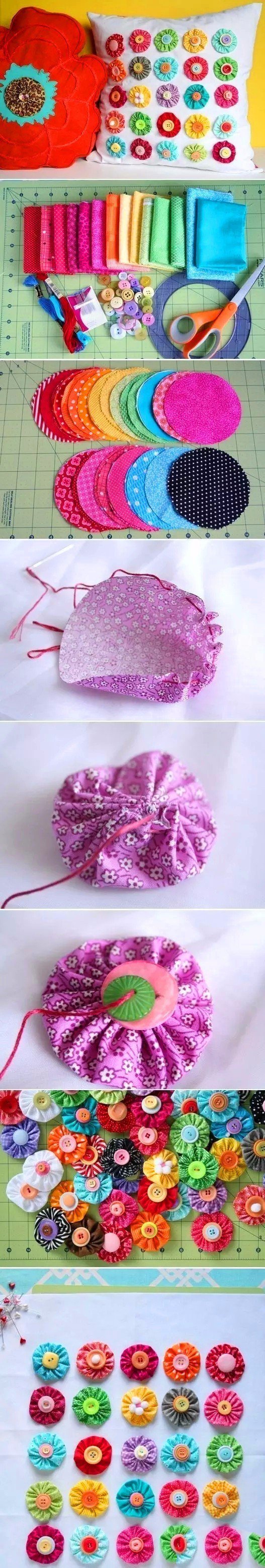 妈妈用碎布头把家装饰得太美了-23