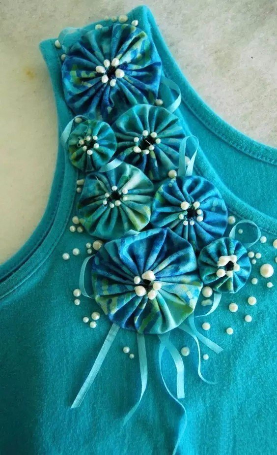 妈妈用碎布头把家装饰得太美了-26