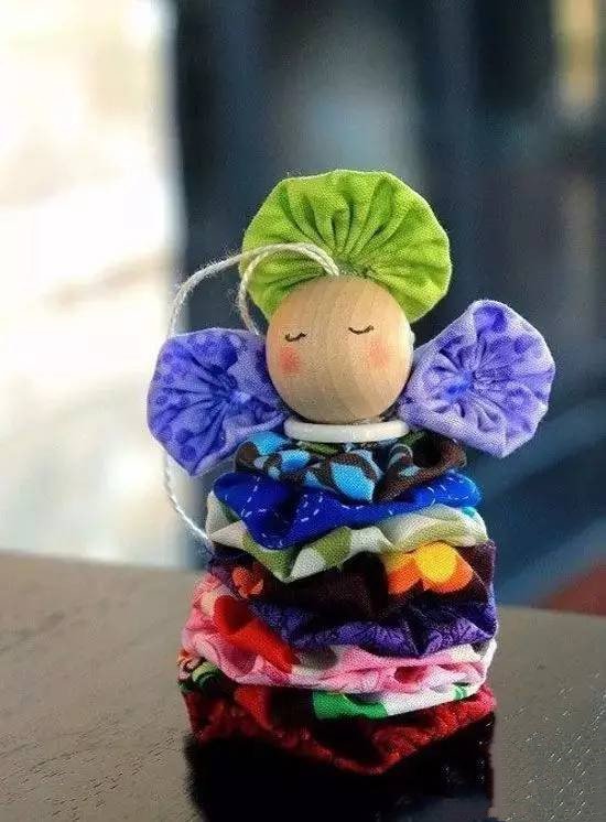 妈妈用碎布头把家装饰得太美了-31