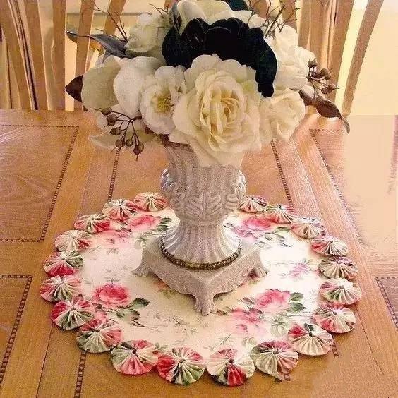 妈妈用碎布头把家装饰得太美了-32