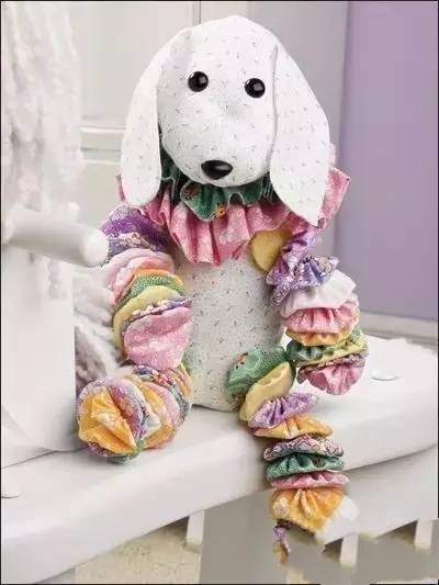 妈妈用碎布头把家装饰得太美了-34