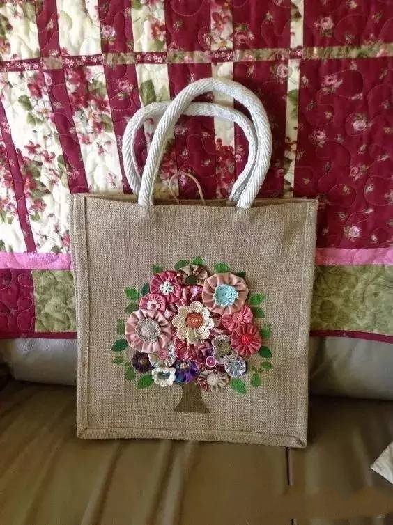 妈妈用碎布头把家装饰得太美了-35