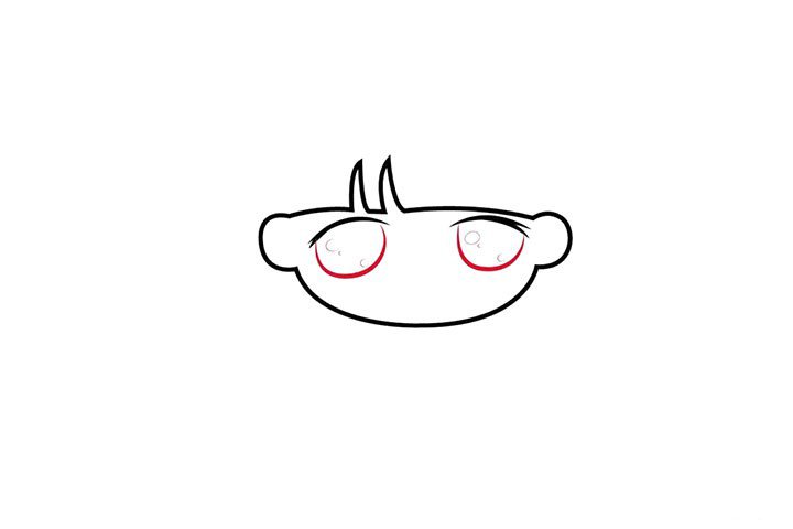 画可爱的卡通人物萌小希-5