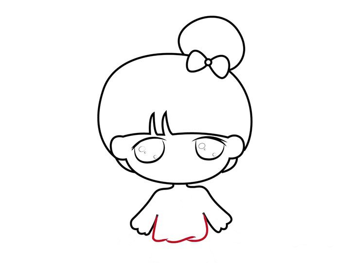 画可爱的卡通人物萌小希-9