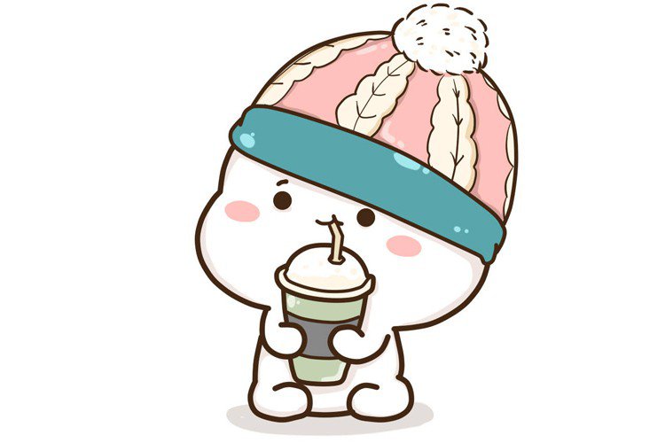 戴帽子的小雪人_雪人也会怕冷哟-2