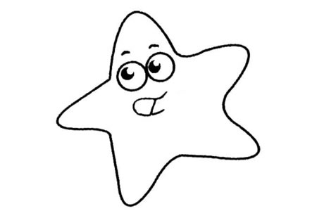 海星简笔画大全及画法步骤-3