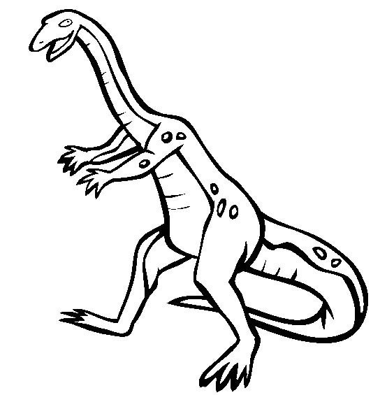 恐龙图片大全_砂龙简笔画图片-1