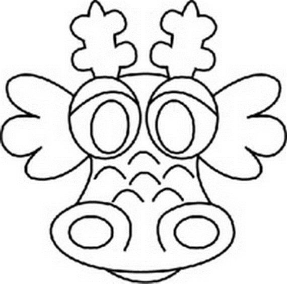 龙王的头像简笔画-1