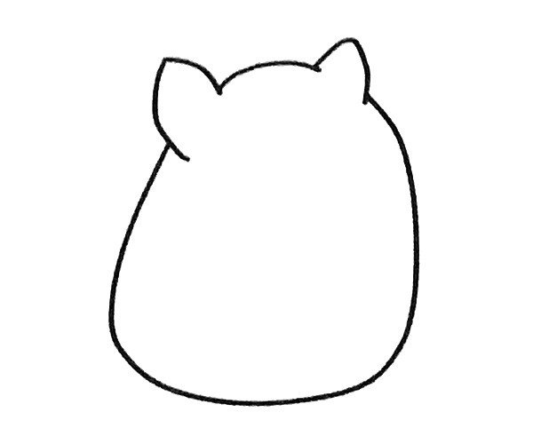 四步学画可爱龙猫-2