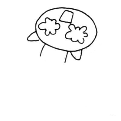 狸花猫简笔画教程-2