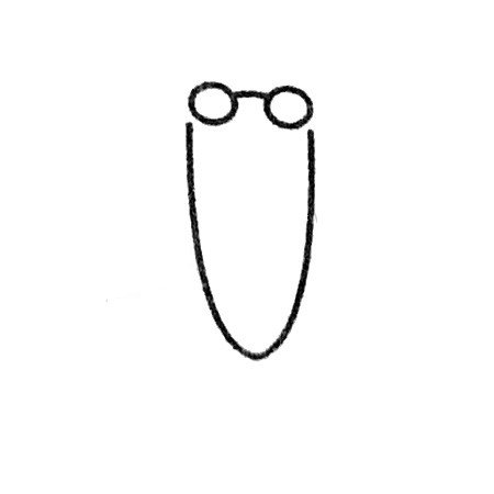 蝉的简笔画大全及画法步骤-1