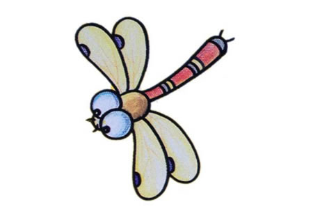 简笔画中级篇_蜻蜓-5