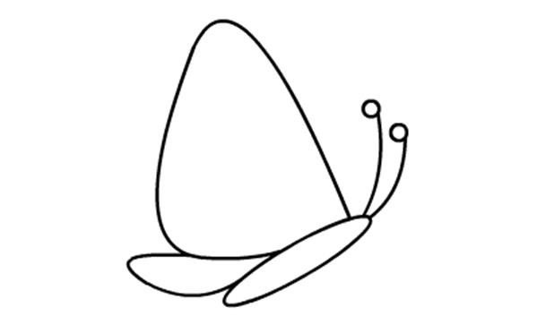 儿童简笔画图片蝴蝶-3