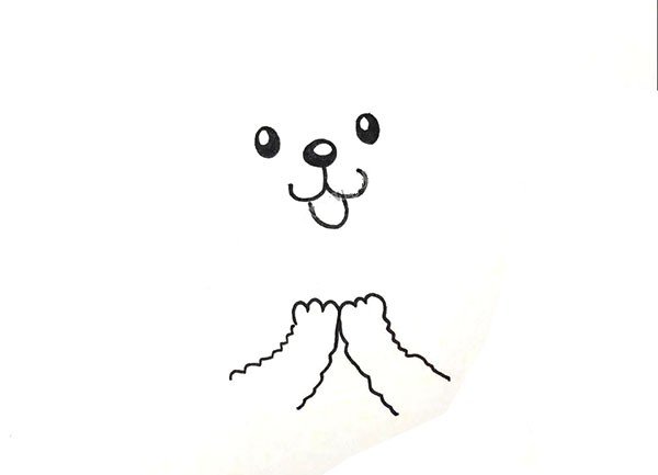 分布学画：小比熊拜年-3