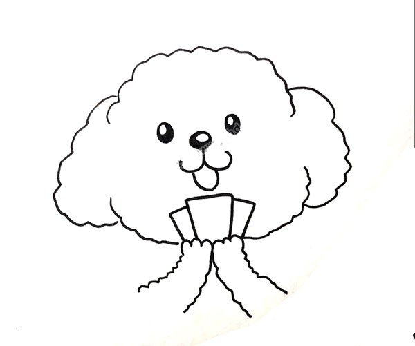 分布学画：小比熊拜年-4