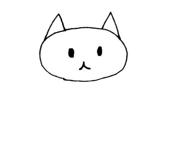 儿童轻松学画小猫-3