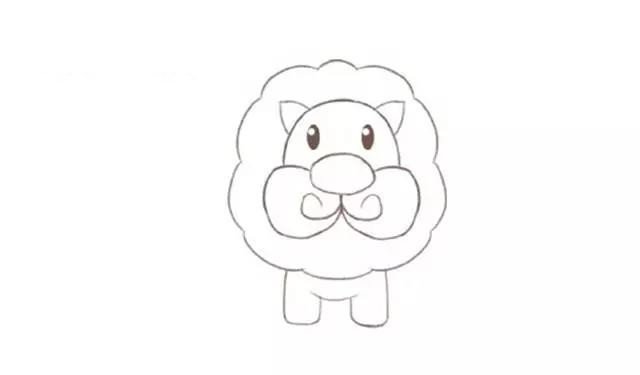 小狮子的画法-5