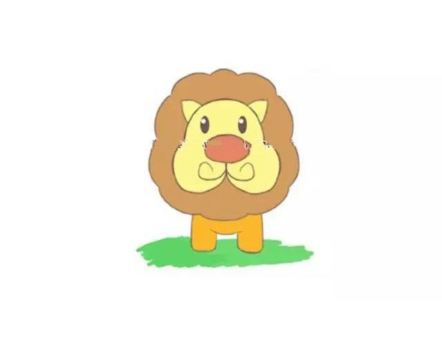 小狮子的画法-6
