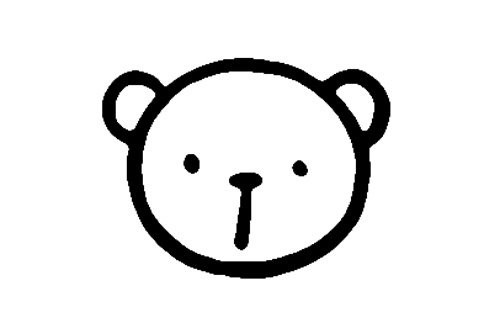 简单的小狮子简笔画画法-1