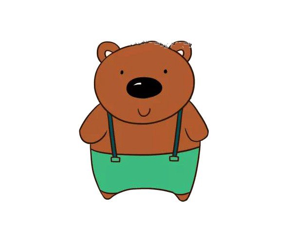 黑黑的小熊-1