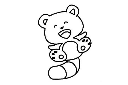 浣熊简笔画大全及画法步骤-4