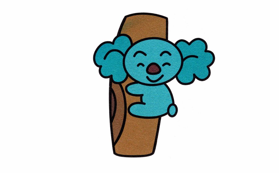 小考拉简笔画画法-1