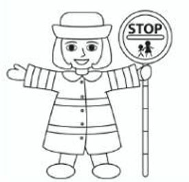 幼儿园人物简笔画教案《校车老师》-5