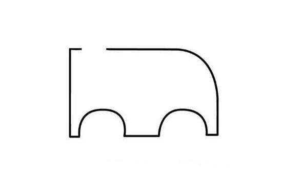 卡通校车简笔画教程-3