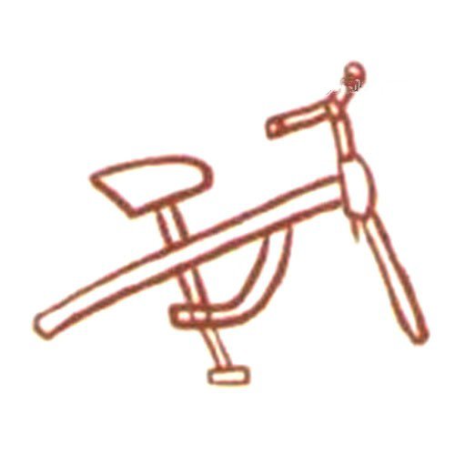 漂亮的自行车简笔画教程-3