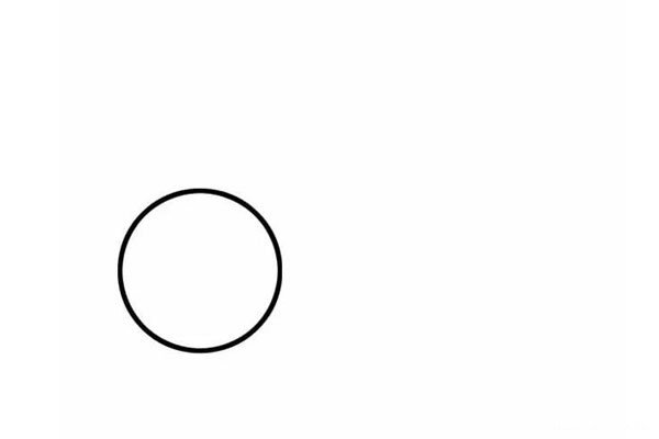 交通工具之自行车简笔画-1